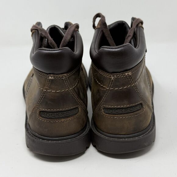 Rockport Storm Surge Waterproof Chukka Boots Mens 10 M Brown Leather Gorpcore main image 4